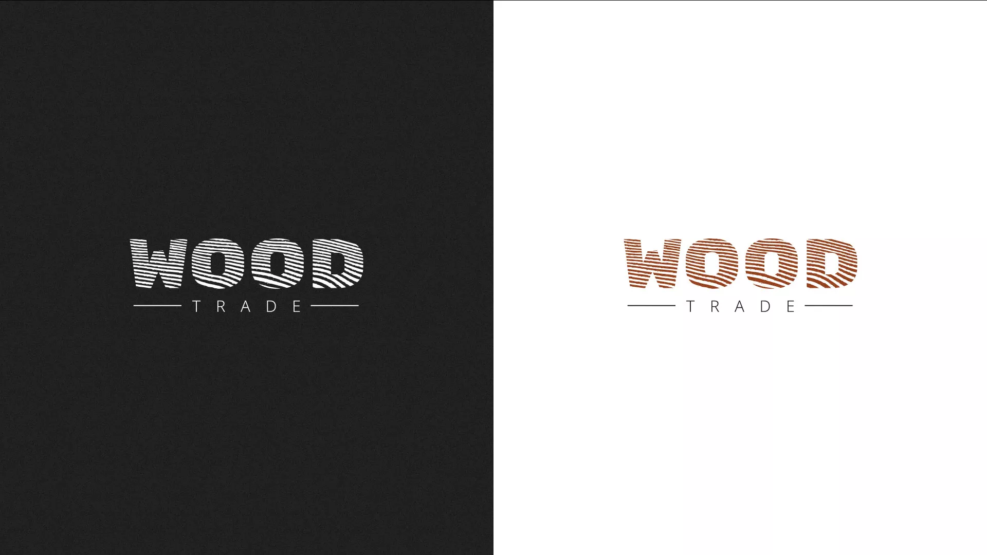 Разработка логотипа для компании «Wood Trade» в Коряжме
