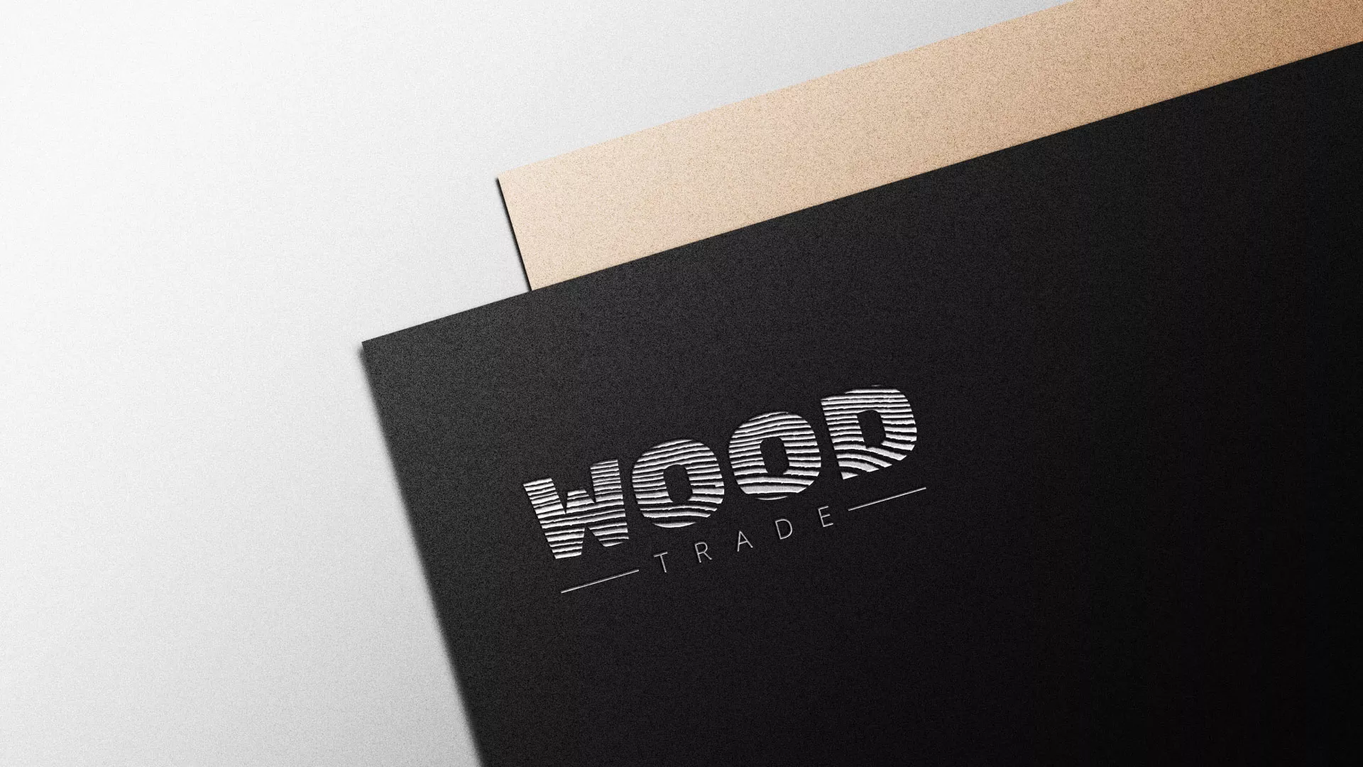 Разработка логотипа для компании «Wood Trade» в Коряжме