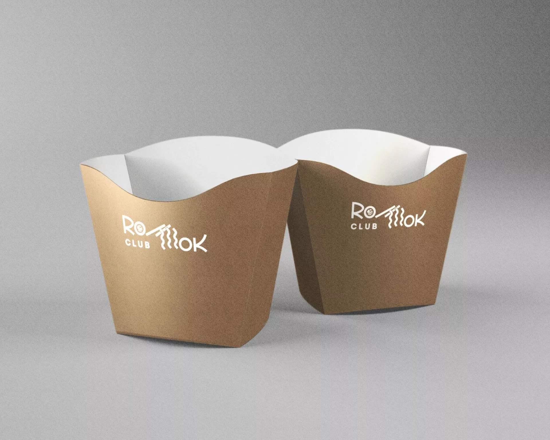 Создание дизайна упаковки суши-бара «Roll Wok Club» в Коряжме