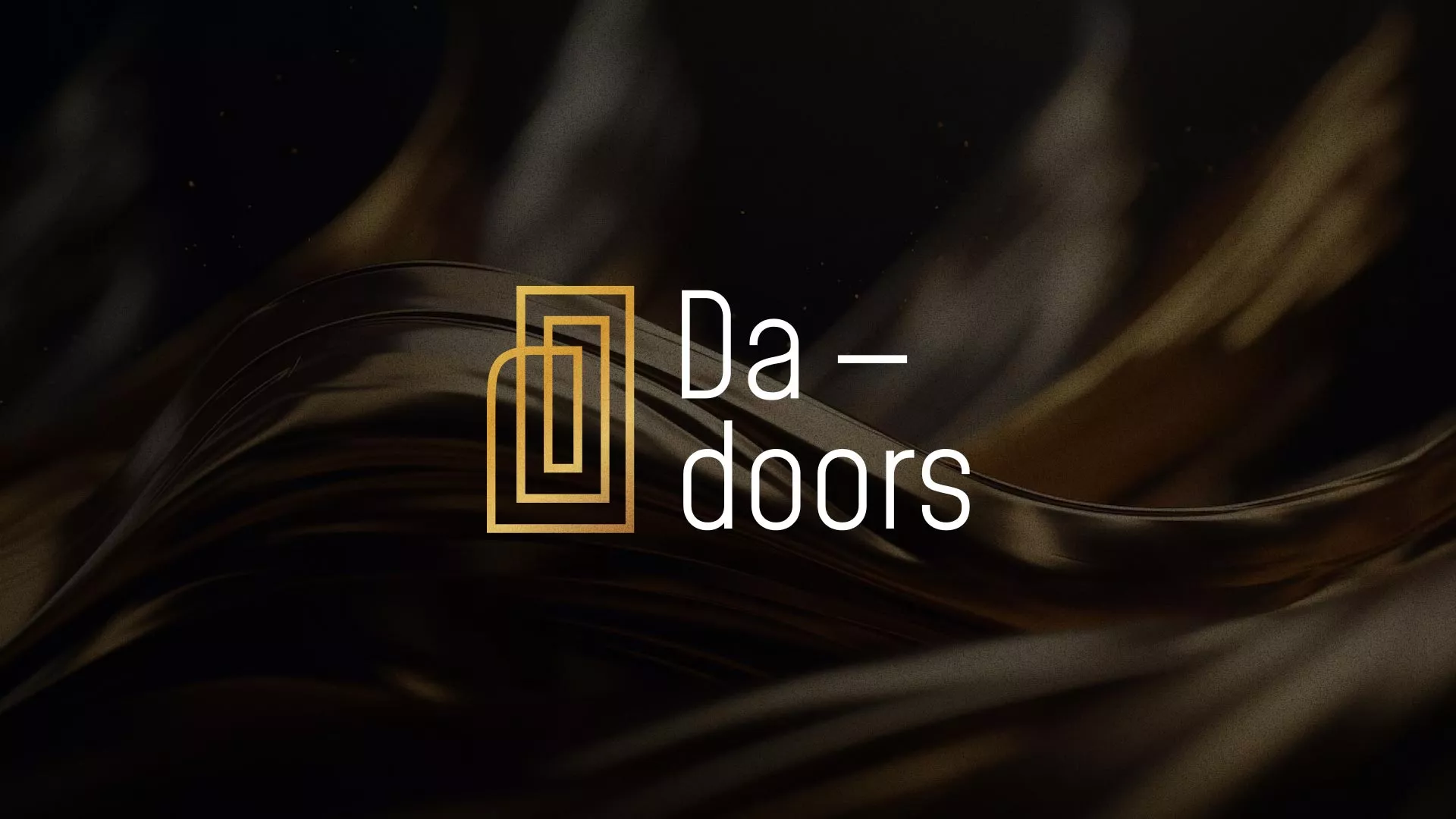 Разработка логотипа для компании «DA-DOORS» в Коряжме